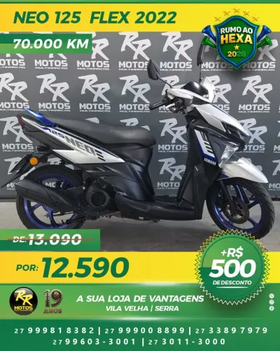 Moto Yamaha Neo 125 2022