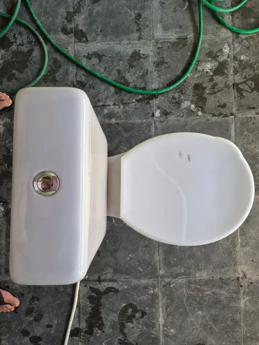 Vaso Sanitário Com Caixa Acoplada + Assento - Oportunidade / Obra / Reforma