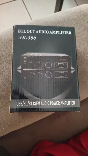Amplificador AK380 - Novo, na caixa.