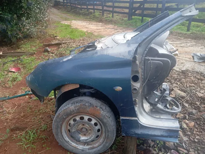 Frente do Peugeot 206
