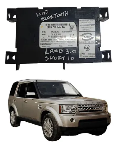 Modulo Antena Bluetooth Land Rover Discovery 2010 Preto Preto