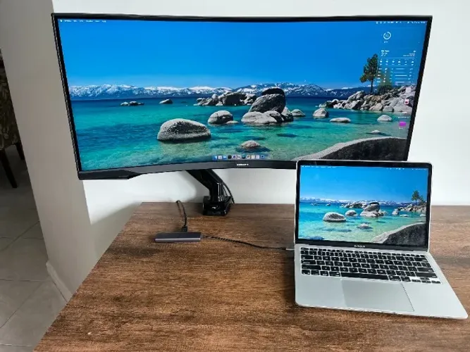 Monitor Samsung Odyssey G5 34? Ultrawide Curvo 165Hz Usado