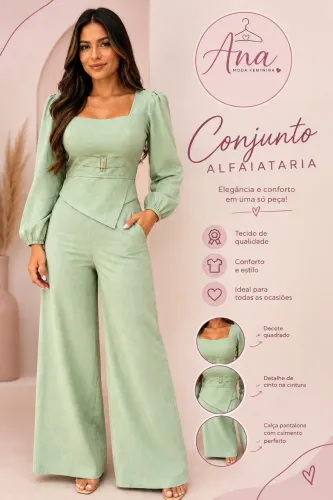 Conjunto de Alfaiataria