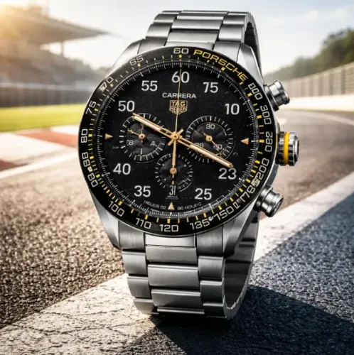 Relógio Masculino Tag Heuer Porsche Edição Limitada Estojo Super Luxo