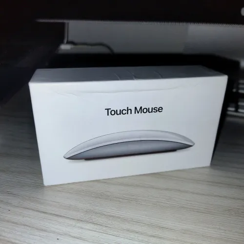 Touch Mouse Sem Fio Bluetooth Na Caixa | Estilo Apple Magic Mouse