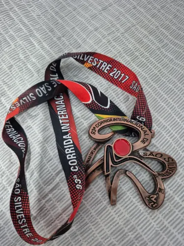 MEDALHA SÃO SILVESTRE 2017