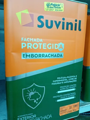 Tinta emborrachada Suvinil! A partir de $599, (cores escuras).
