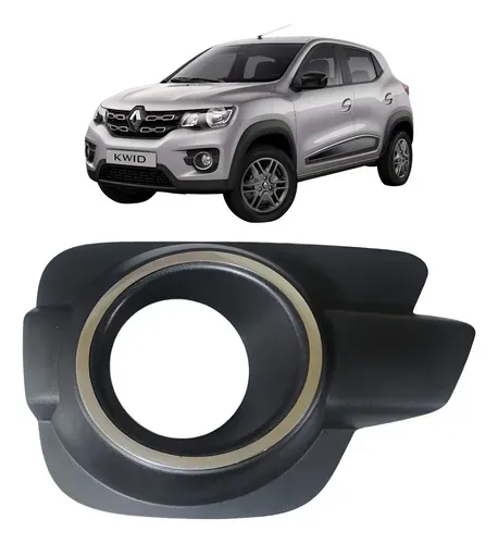 Moldura Farol Milha Renault Kwid Intense 1.0 2018