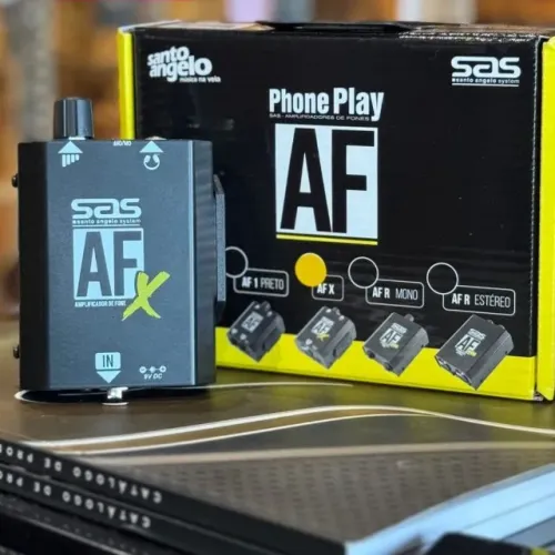 Amplificador Santo Angelo AFX XLR Para Fone de Ouvido
