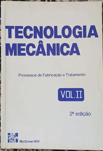 Livro Tecnologia Mecânica Volume 2