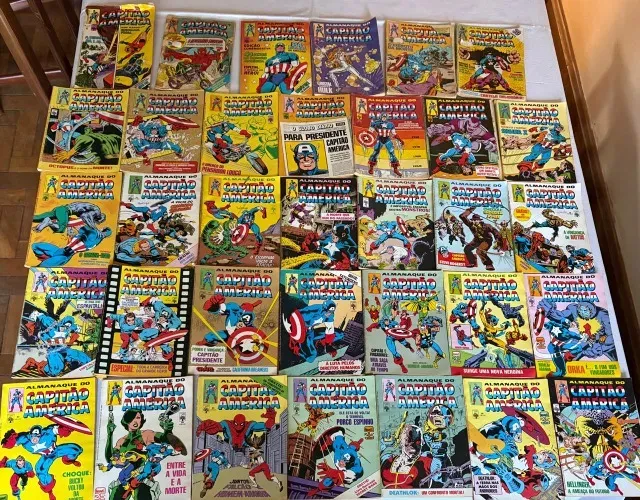 Capitão América - quadrinhos clássicos Editora Abril