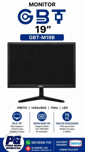 MONITOR NOVO LOJA EMPRESA TRABALHO ESCRITORIO ESTUDO