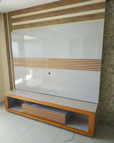 Rack com painel