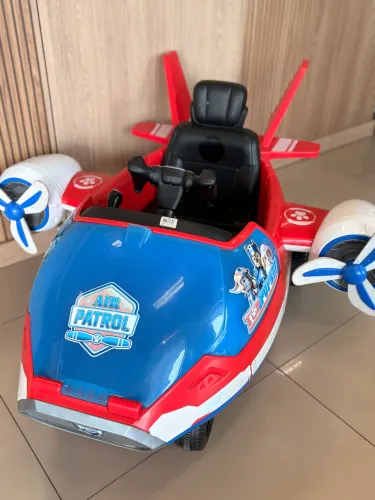 Avião Elétrico Infantil 6V Patrulha Canina