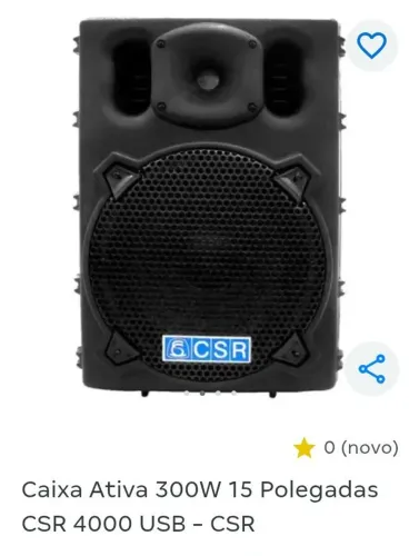 Caixa de Som CSR com Bluetooth ATIVA