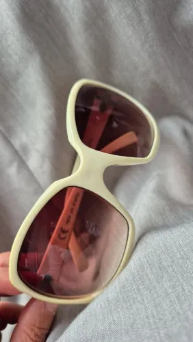 Óculos de Sol Oversized creme H&M  - importado