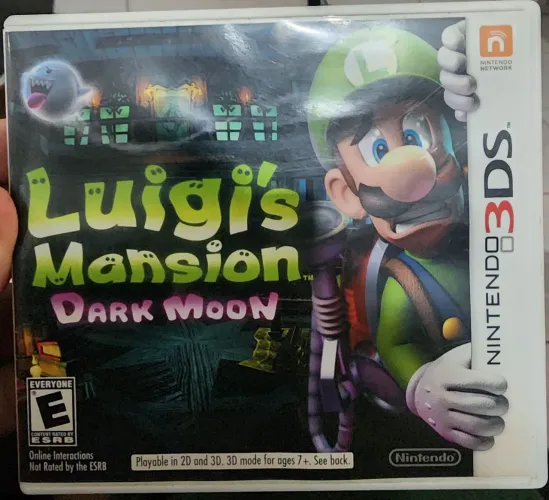 Luigi Mansion Dark Moon 3DS