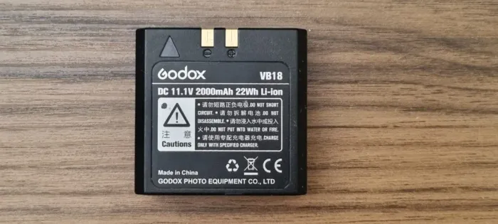 Bateria VB 18 - Godox V860 e V860 II