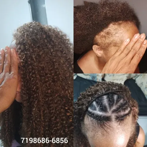 Colocação de mega hair