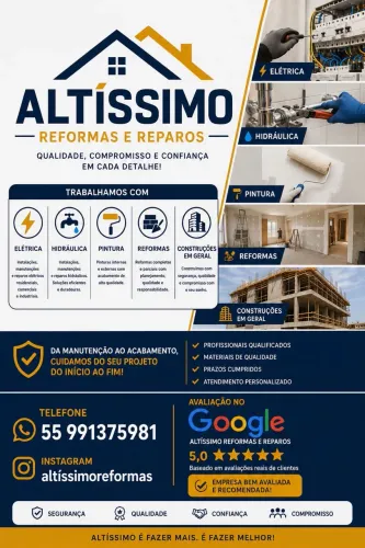 Reformas/reparo