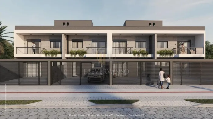Sobrado à Venda em Guaratuba 3 Dorms 1 Suíte 104m²
