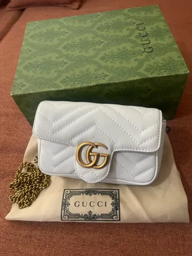 Bolsa da Gucci mini branca