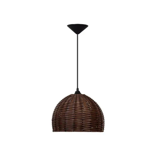 Lustre Luminária Pendente Junco Meia Esfera