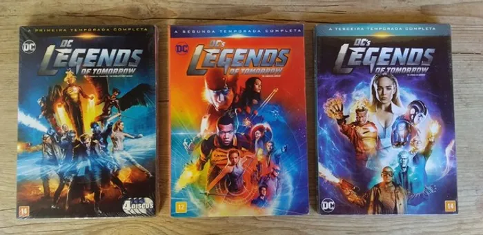 DVD Box Legends of Tomorrow - Temporadas 1-2-3