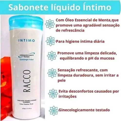 Sabonete íntimo Racco