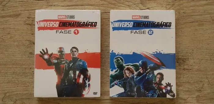 DVD Box Universo Cinematográfico Marvel - Fases 01 e 02