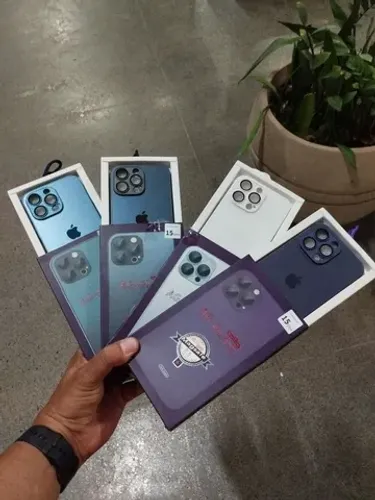 Capa AGlass Magsafe Vidro Iphone linha 11 12 13 14 15 pro max