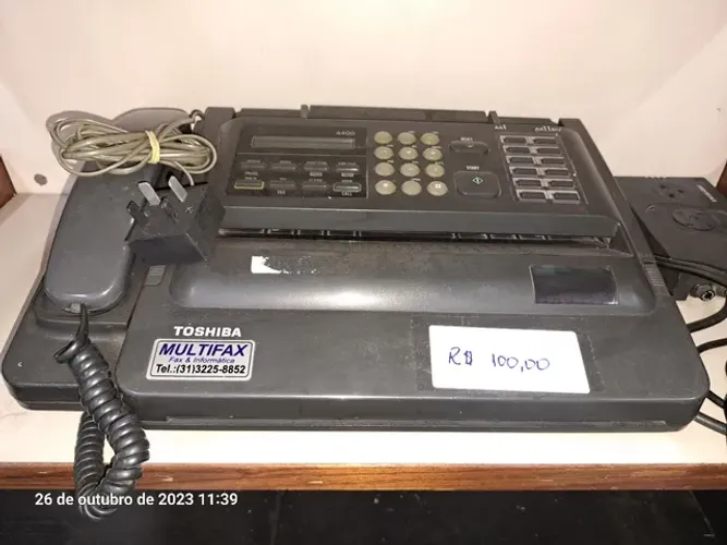 Aparelho de Fax marca Toshiba 