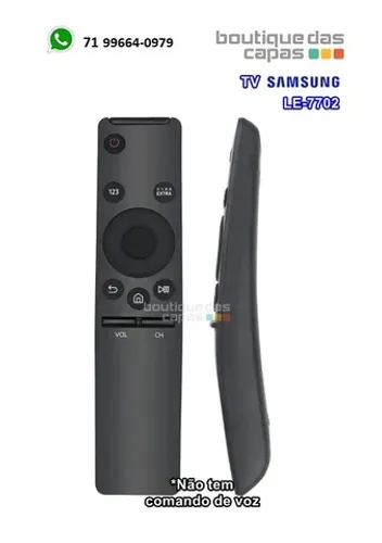 Controle remoto compatível com smart tv samsung 4k le-7702 marca: Lelong