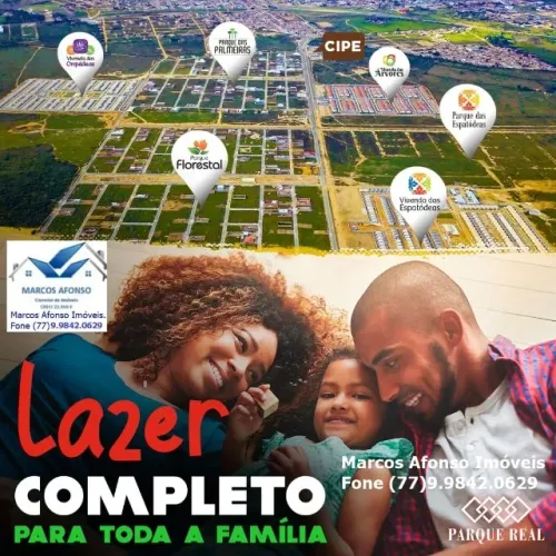 Lotes de 200,00m²