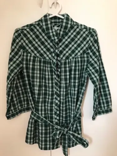 camisa xadrez lefties