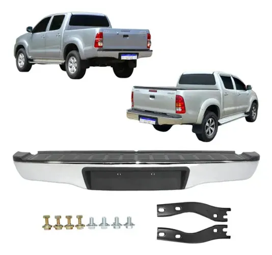Parachoque Traseiro Hilux 2005 2006 2007 2008 2009 A 2015
