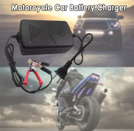 Carregador de bateria 12v 1300ma Universal Inteligente Flutuante Moto Nobrake