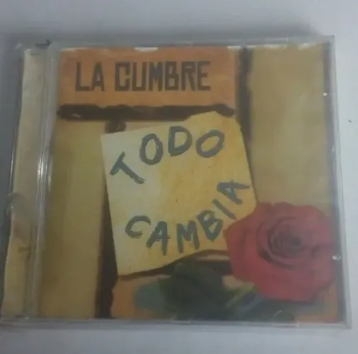 CD Todo Cambia,La Cumbre (lacrado no estojo). Ano 2007 