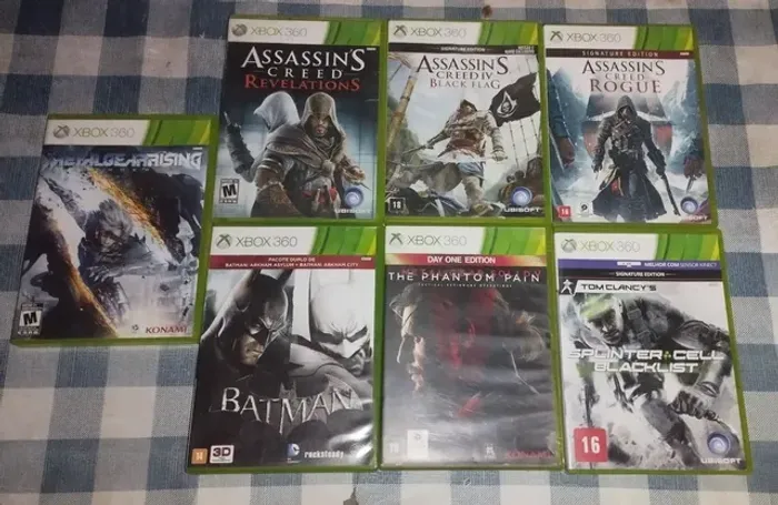 Jogos Xbox 360 midia física originais