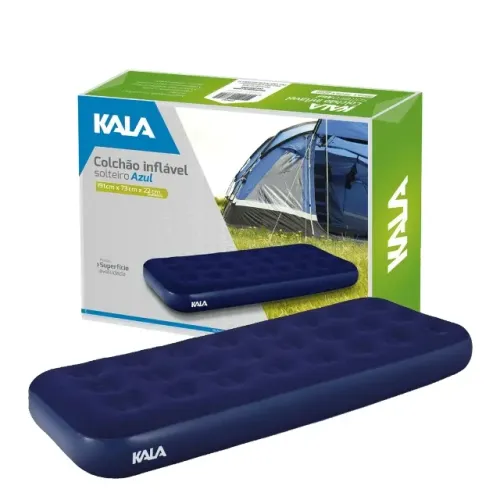 COLCHÃO INFLÁVEL SOLTEIRO 185X76X22CM - KALA