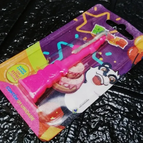 Vela Numero Para Aniversario N 1 Pink Panda