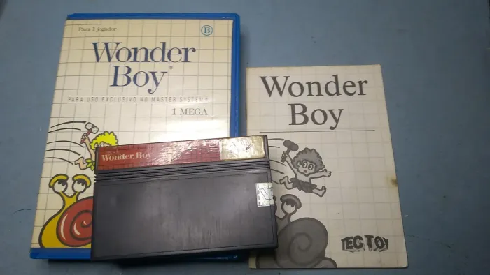 Máster System Wonder Boy Jogo N739