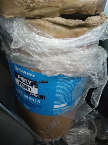 Cola Branca PVA Polyfort Extra 50kg - PULVITEC-IA010
