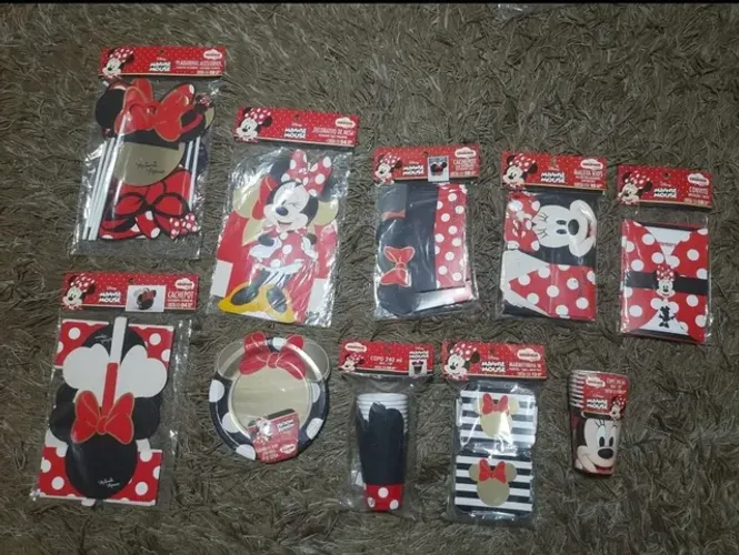 Kit decoração festa Minnie<br>Novo