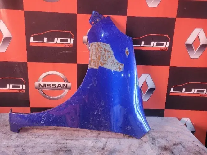 Paralama Esquerdo Nissan March 2011 a 2014 Azul