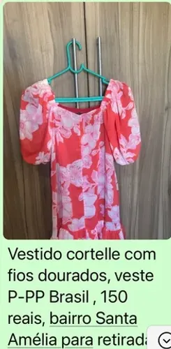 Vestido cortelle floral