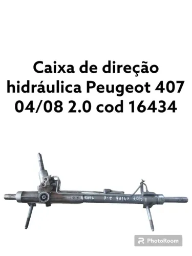 Caixa de direção peugeot 407 04/08 2.0