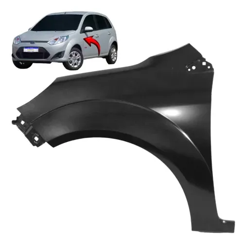 Paralama Ford Fiesta 2011 2012 2013 Lado Esquerdo Novo