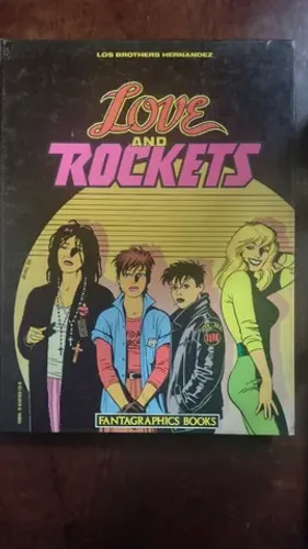 Love and Rockets 1 - Hardcover Fantagraphics Los Brothers Hernandez Autografado 1985