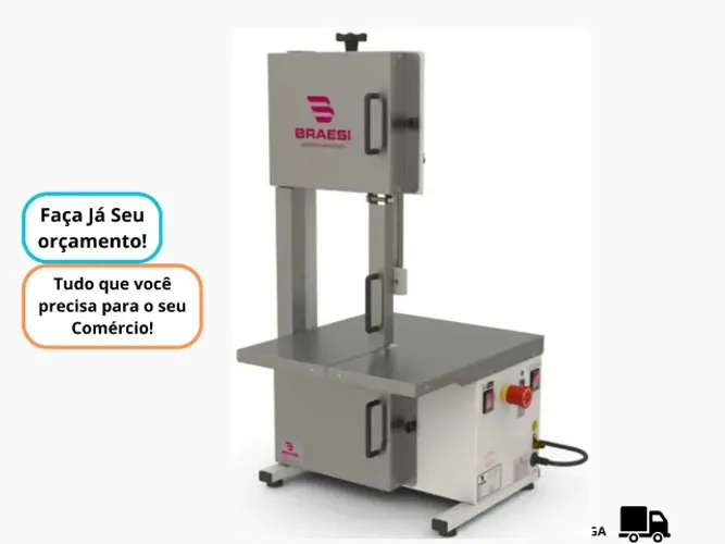 Serra Fita Braesi Inox de Mesa 110/220v